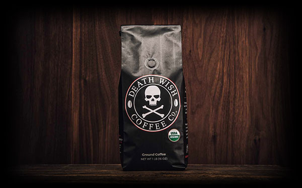 Death Wish gusseted coffee bag