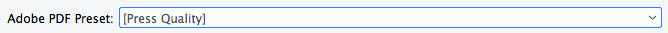 Adobe Pdf Preset Press Quality