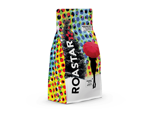 Flat-bottom Pouch Pet Food Packaging with Roastar Design