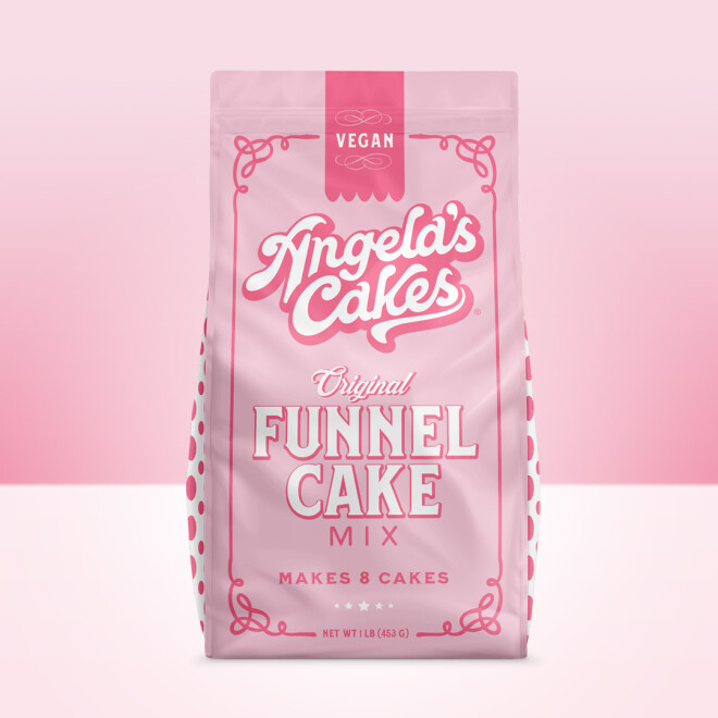 Angela's Cakes Original Funnel Cake Mix Bag