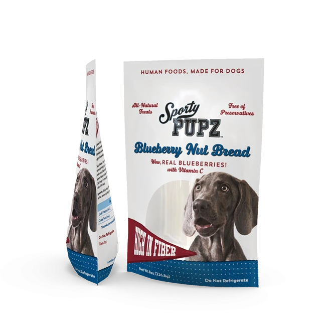 Sporty Pupz Blueberry Nut Bread